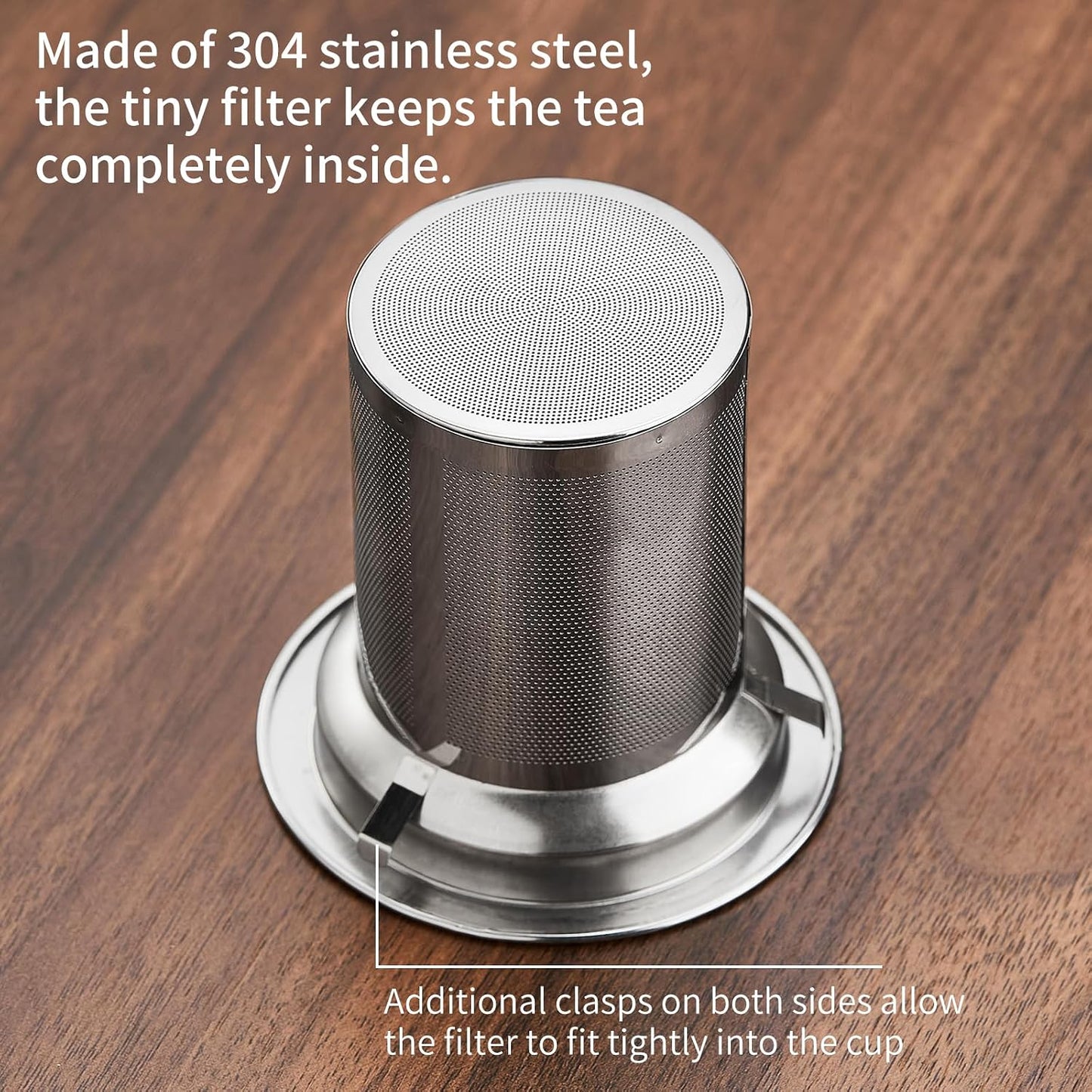 DOPUDO Glass Tea Cup with Infuser and Lid, 17.6oz/520ml Large Borosilicate Glass Teacup with Stailess Steel Filter, Clear Mug for Loose Leaf Blooming Tea, Dishwasher Safe - Tea Maker Gift.