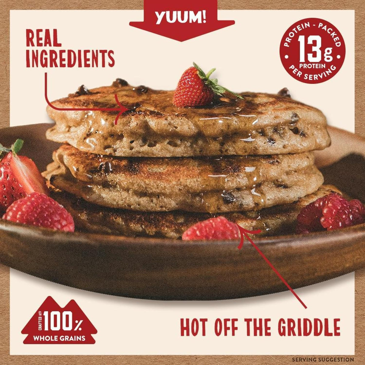 Kodiak Power Cakes Chocolate Chip Pancake & Waffle Mix