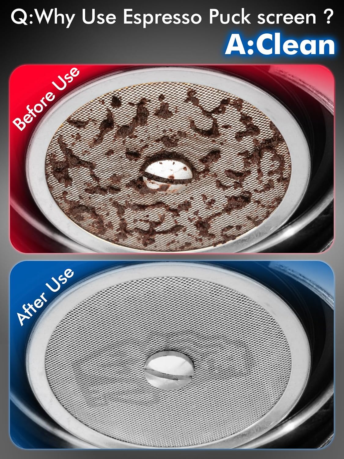 58mm Espresso Puck Screen, Coffee Filter Screen