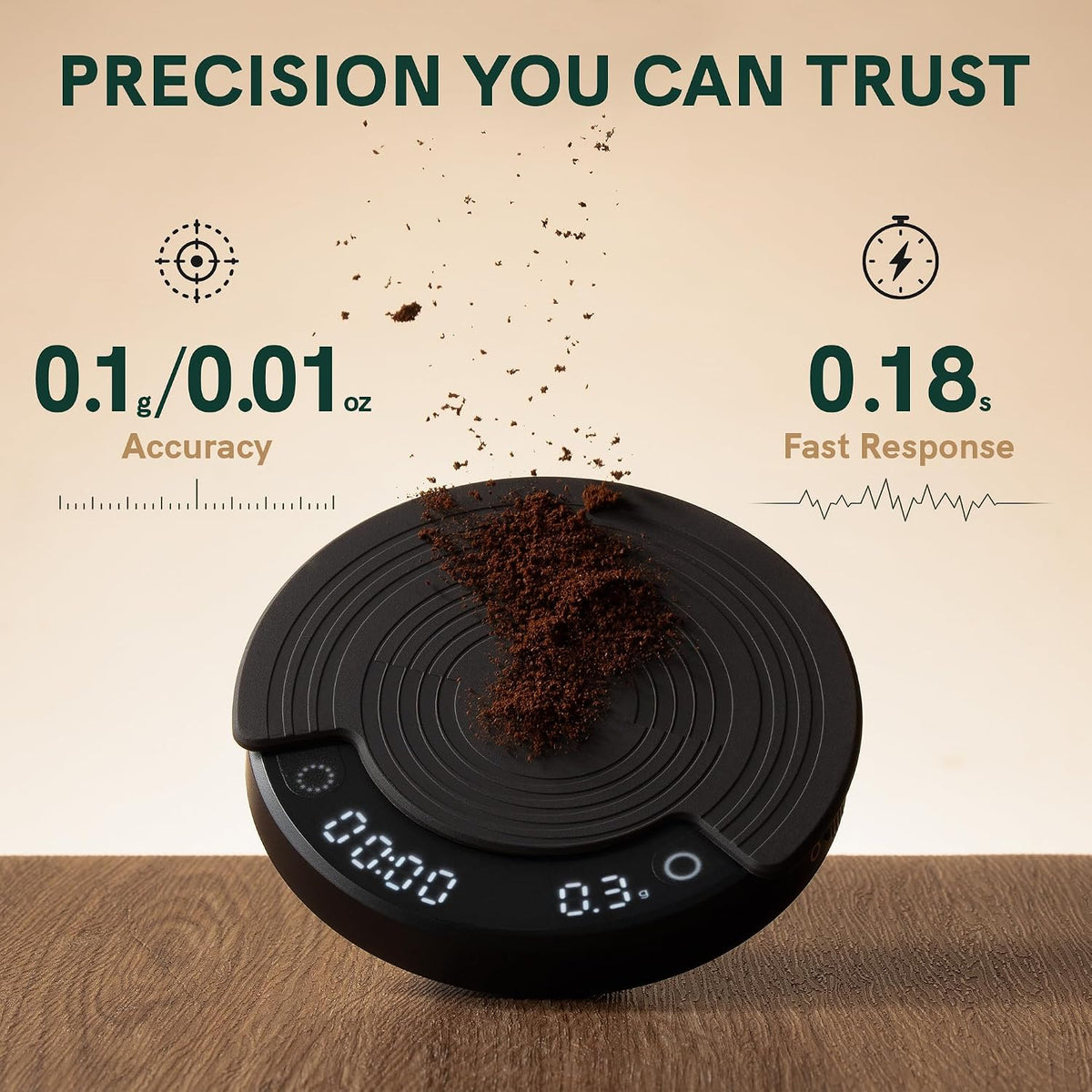 OutIn Claro Portable Coffee Scale