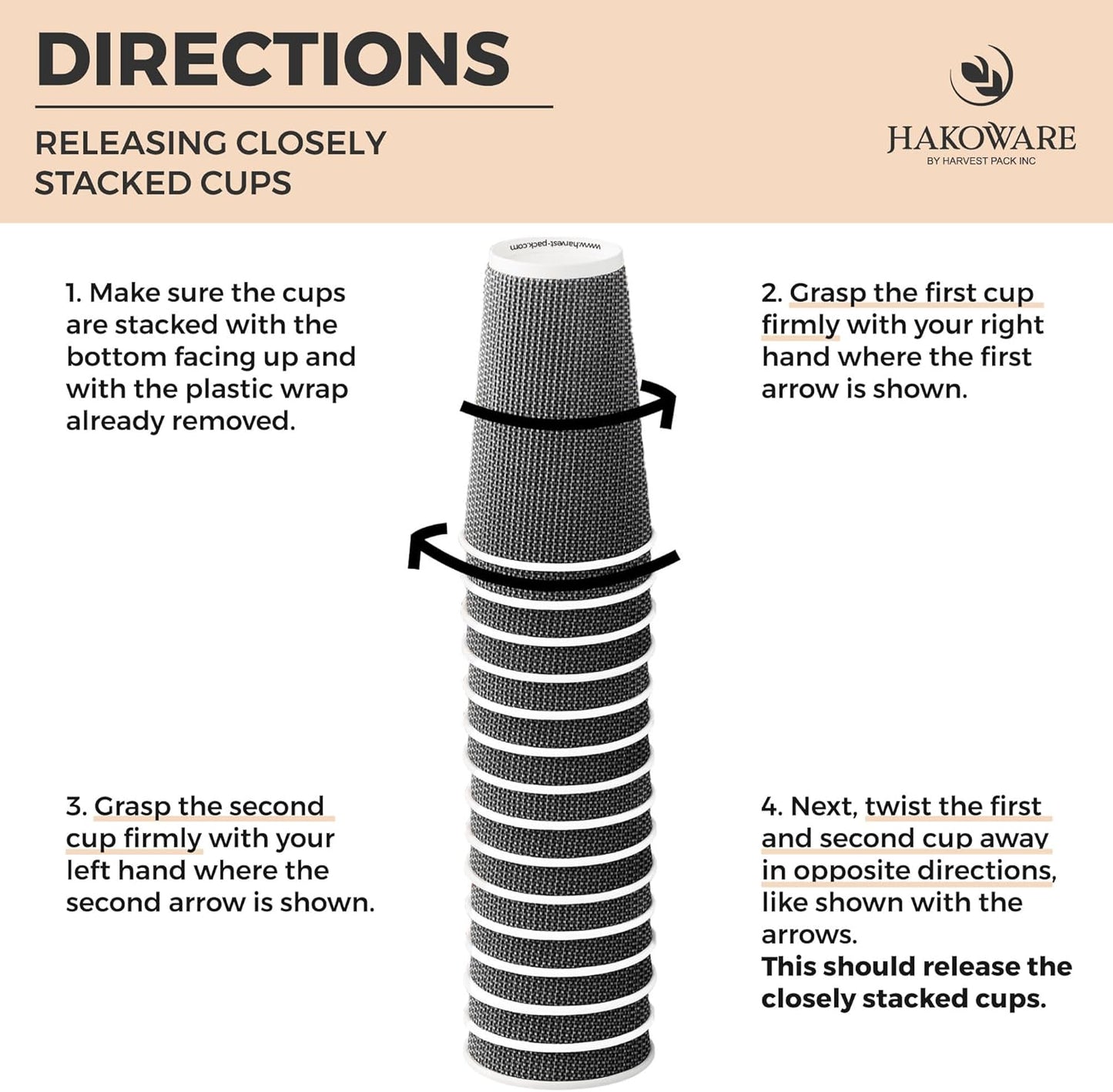 16 oz Disposable Paper Coffee Cups with Lids Insulated Double-Walled Togo