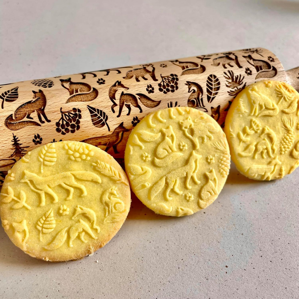 FOX Embossing Rolling Pin