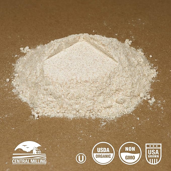 Organic 100% Whole Wheat Flour – 25 lb. bag
