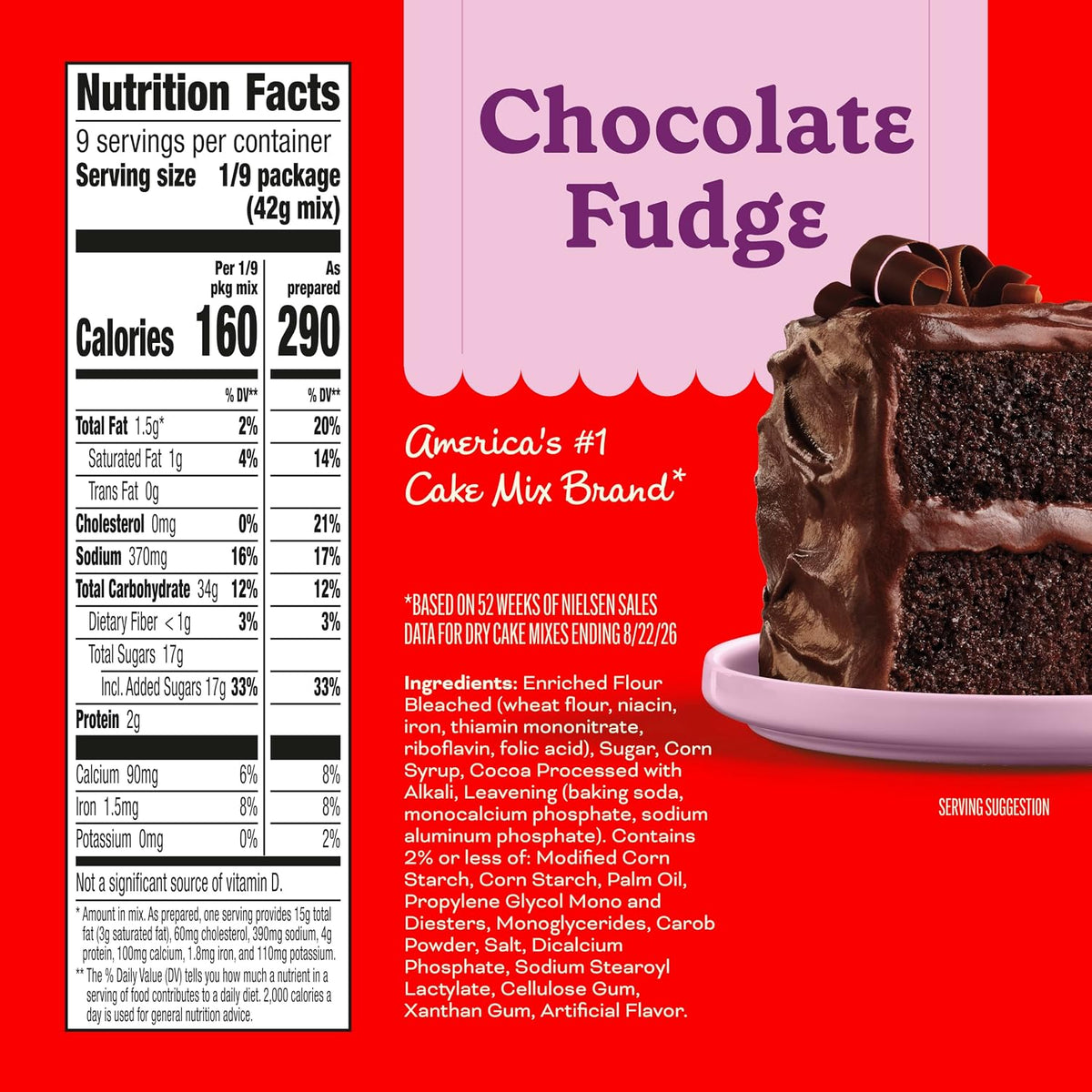 Betty Crocker Favorites Super Moist Chocolate Fudge Cake Mix