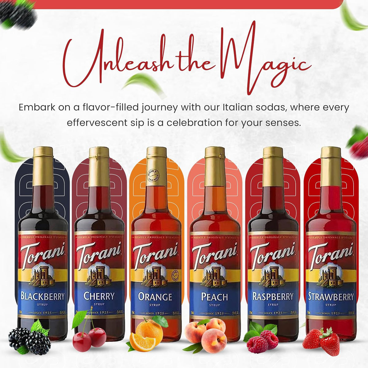 Torani Fruit Bowl Syrup Variety