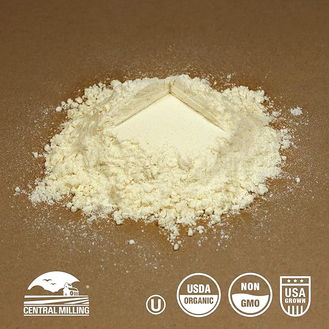 CENTRAL MILLING 100% Organic Artisan Bread Flour - 25 lbs - Old World