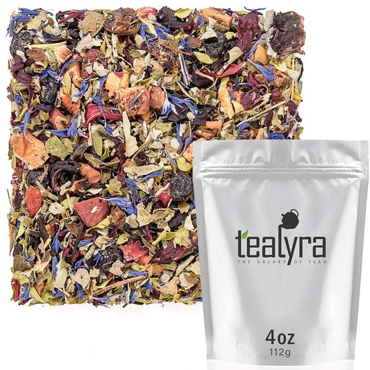 Tealyra | Scandinavian Wild Berry Loose Leaf Herbal Fruit Tea, 112g (4 oz)