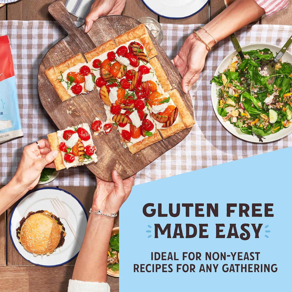 Bob's Red Mill Gluten Free 1 to 1 Baking Flour, 22oz (4 Pack)