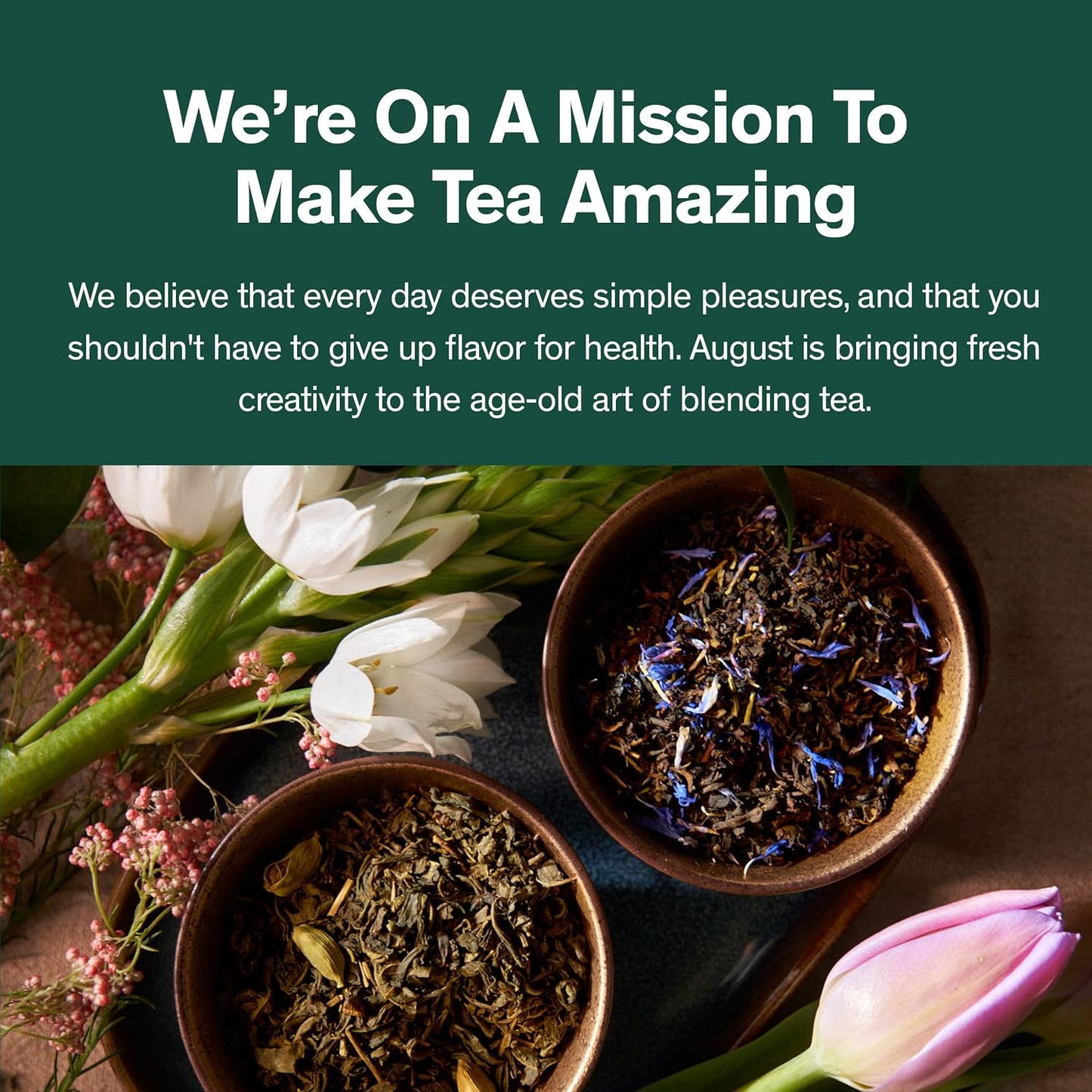 August Uncommon Painted Desert Black Tea – Mexican Chili &amp; Cocoa (1.75oz) | Spicy and Rich Blend with Notes of Mexican Chili, Cinnamon, and Dark Cocoa – Loose Leaf Tea Caffeinated in a Resealable Pouch