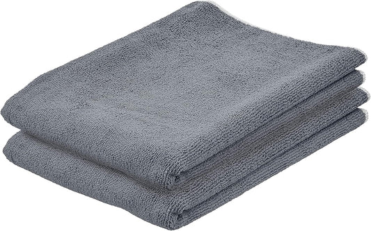 Superio Microfiber Cleaning Cloth 2-Pack, Extra Large 20 x 30 inches, Scratch Free, Quick Dry, Machine Washable,