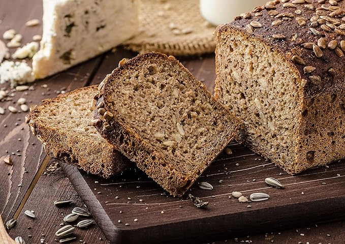 Food to Live Organic Cracked Rye Berries, 1 Pound - Non-GMO. Crushed & Sifted Groats. Raw, Vegan, Kosher, Bulk. Broken Whole Grain, Great for Cereal & Porridge. Good Source of Fiber & Protein