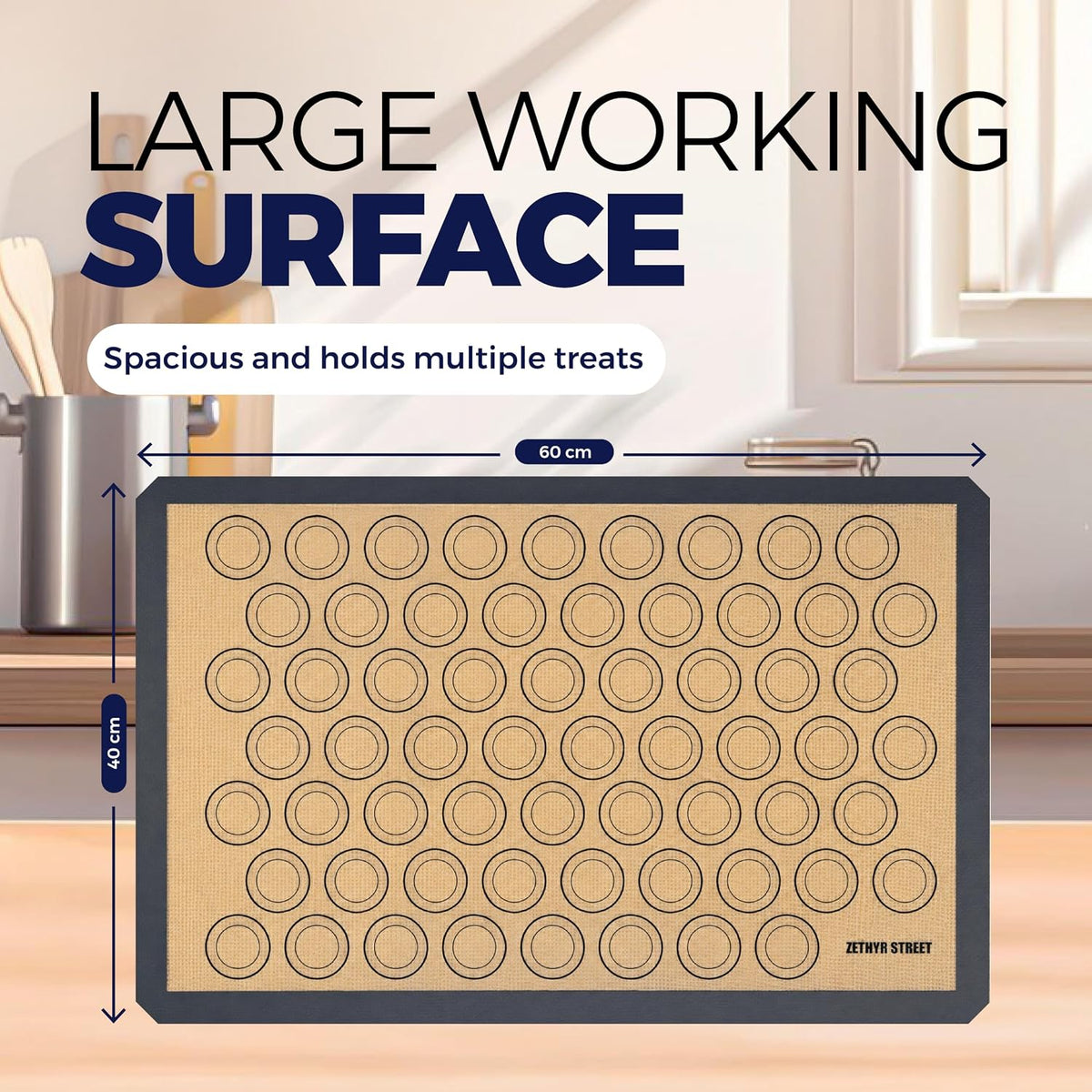 Macaron Baking Mat Silicone Non Stick