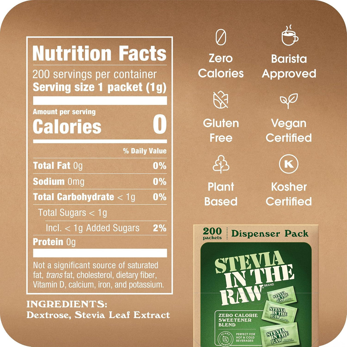 In the Raw Sugar and Stevia Bundle