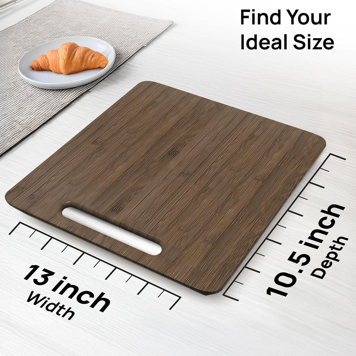 Ibyx Appliance Slider, Sliding Tray for Coffee Maker, 13 x 10.5 in, Brown