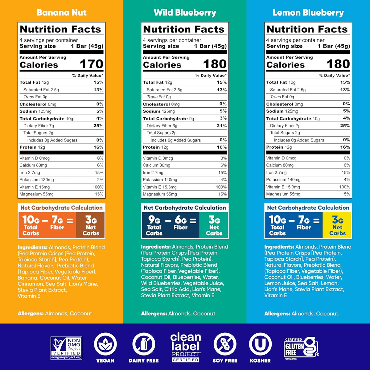 IQBAR Clean High Protein Bars