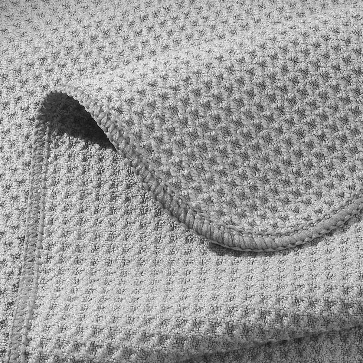 POLYTE 340 GSM Microfiber Waffle Kitchen Dish Cloth, 12x12 in, 12 Pack