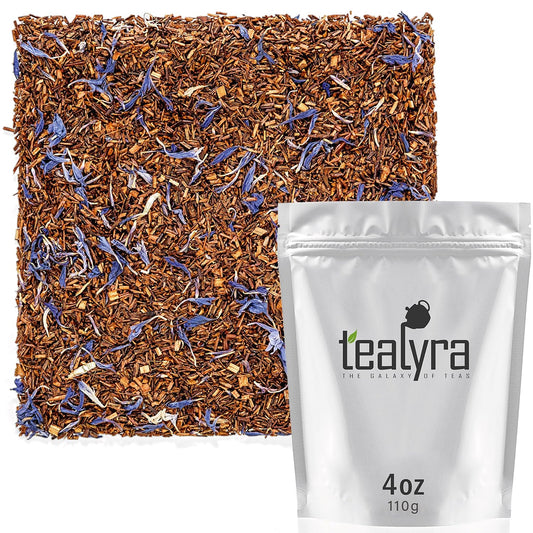 Tealyra | Red Rooibos Earl Grey Loose Leaf Tea, 110g (4 oz)