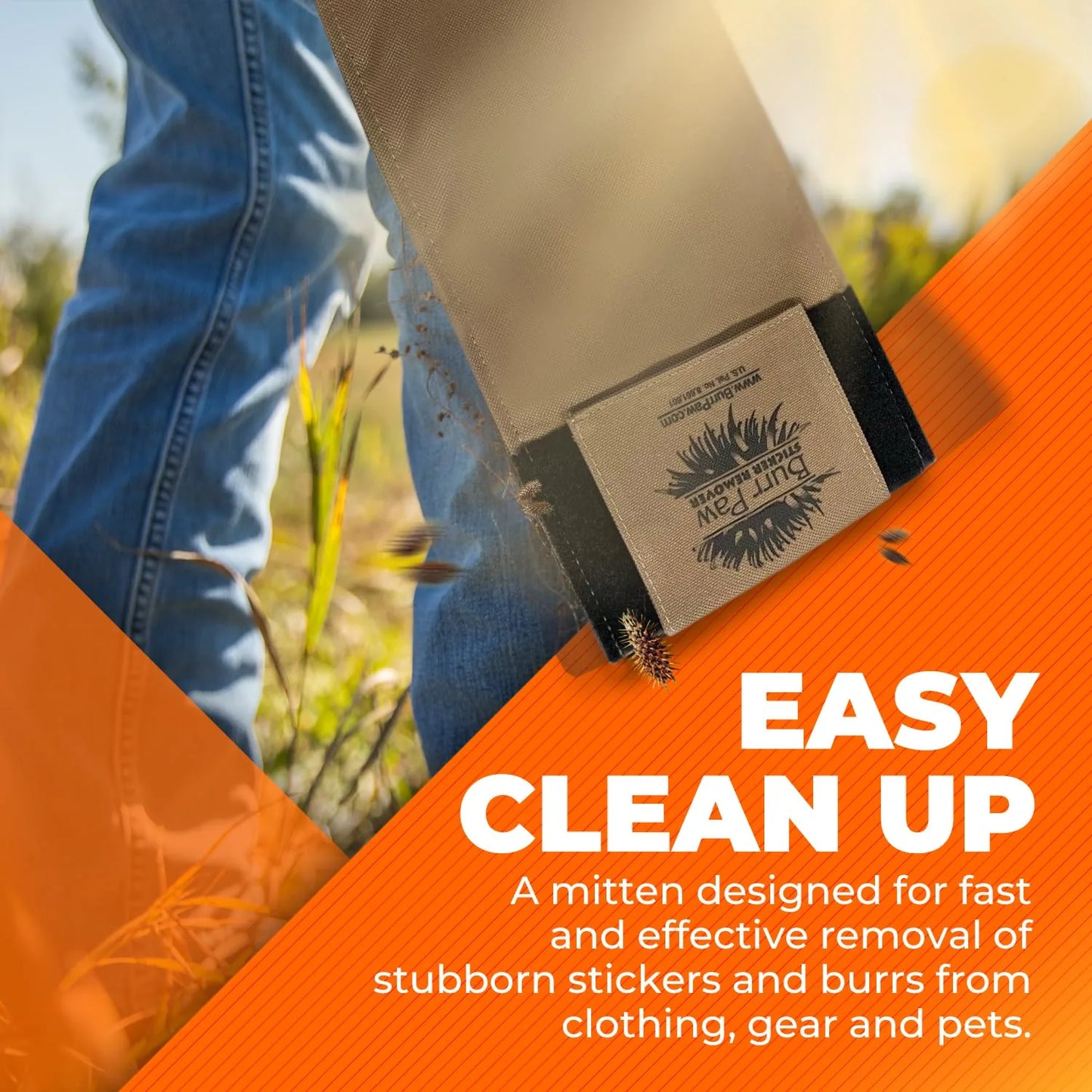 Multi-purpose deburring accessory designed for horses, hunting gear, and clothing