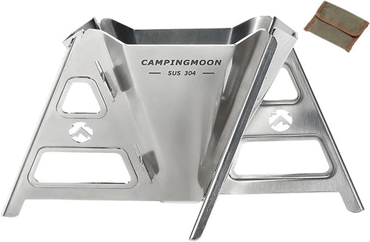 CAMPINGMOON collapsible coffee dripper stainless steel portable camping