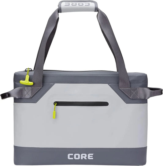 CORE insulated soft cooler tote bag for camping and outdoor adventures