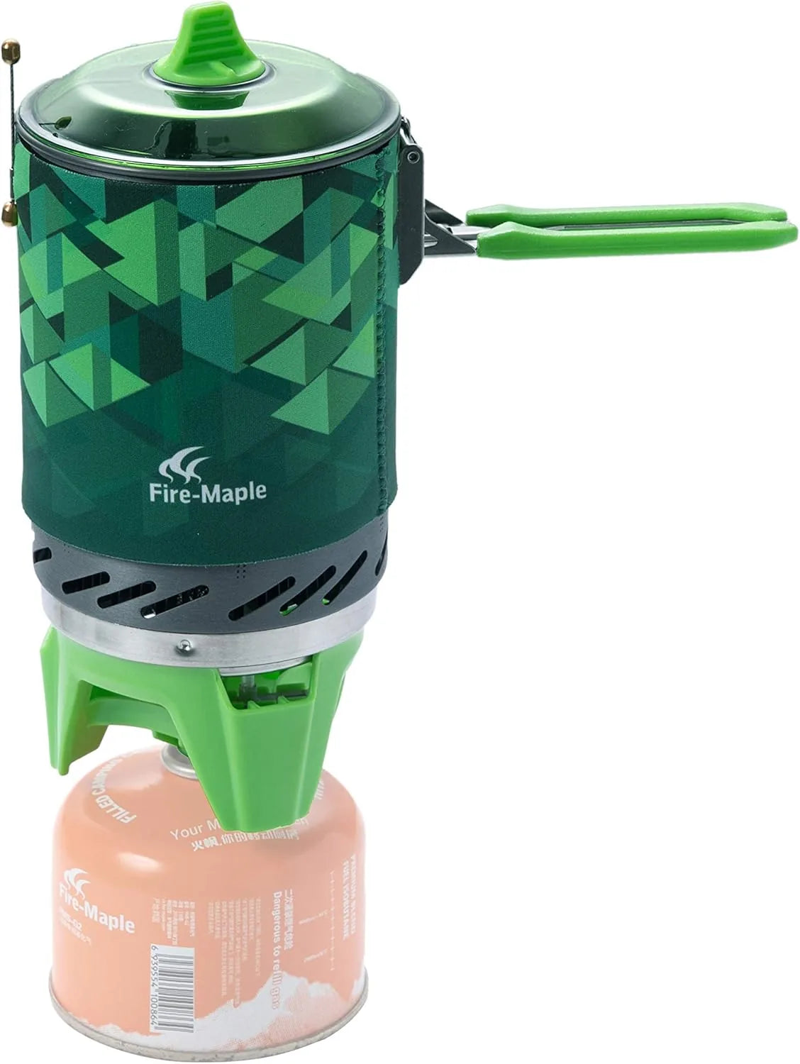 Fire-Maple Fixed Star 2 portable propane camping stove system for outdoor cooking
