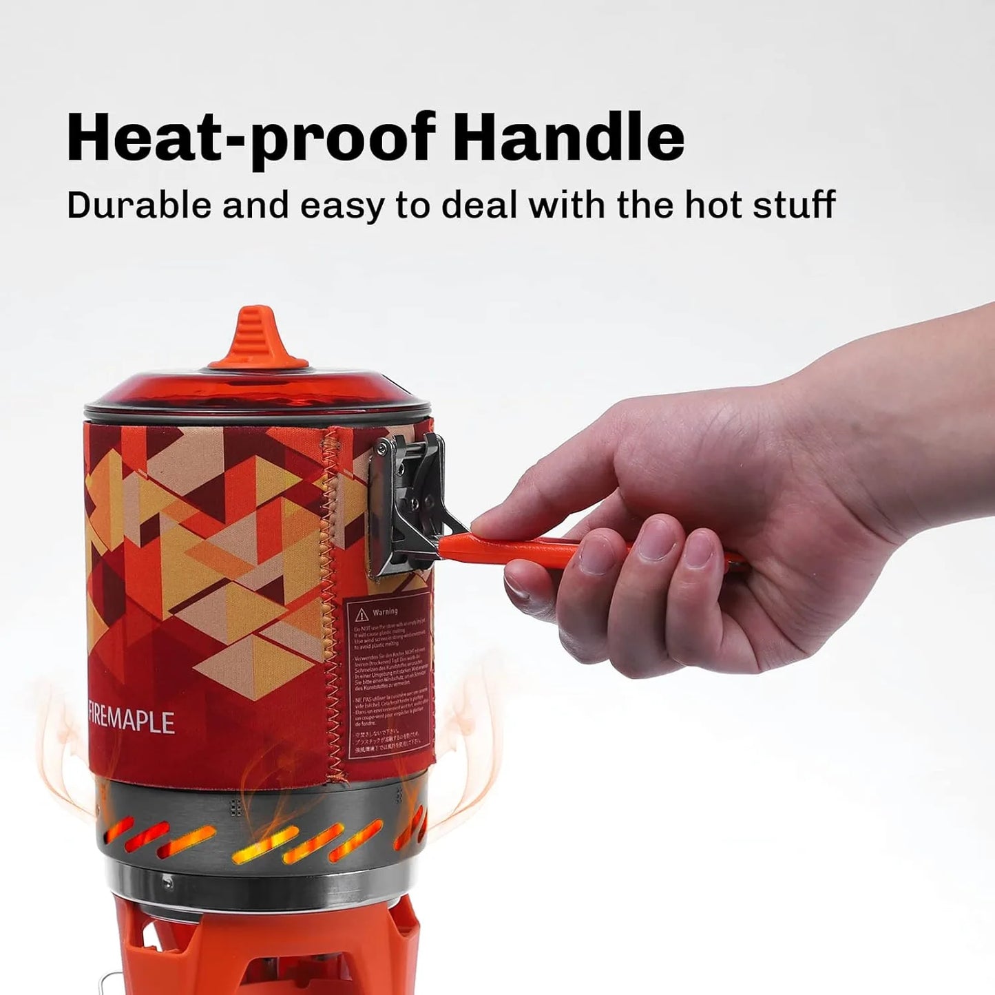 Portable propane camp cooking gear ideal for fishing hunting emergency outdoor use