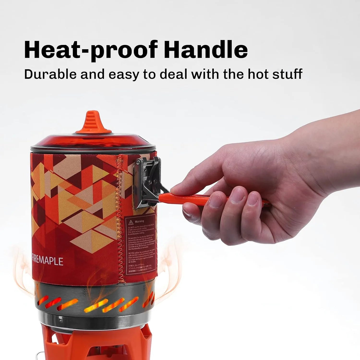 Portable propane camp cooking gear ideal for fishing hunting emergency outdoor use