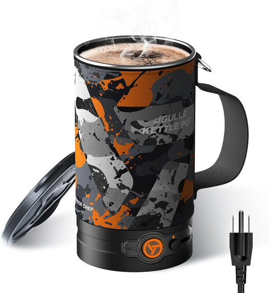 Joulle portable electric kettle for car and truck camping trips