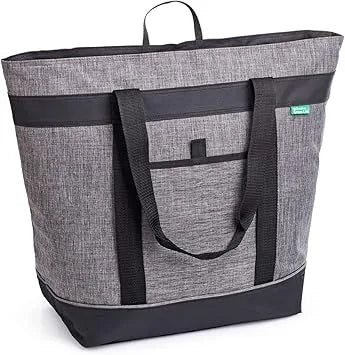 Side angle detail of collapsible soft cooler bag construction and design
