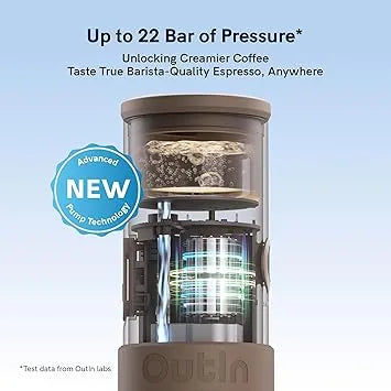 Self-heating portable espresso machine mini coffee maker NS capsule compatible