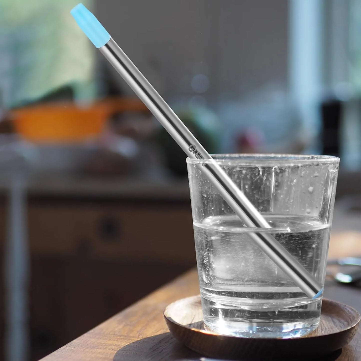 Personal water filter drinking straw reusable outdoor emergency gear hiking fishing