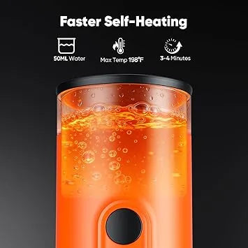 Lightweight camping coffee maker with 15 bar pressure system