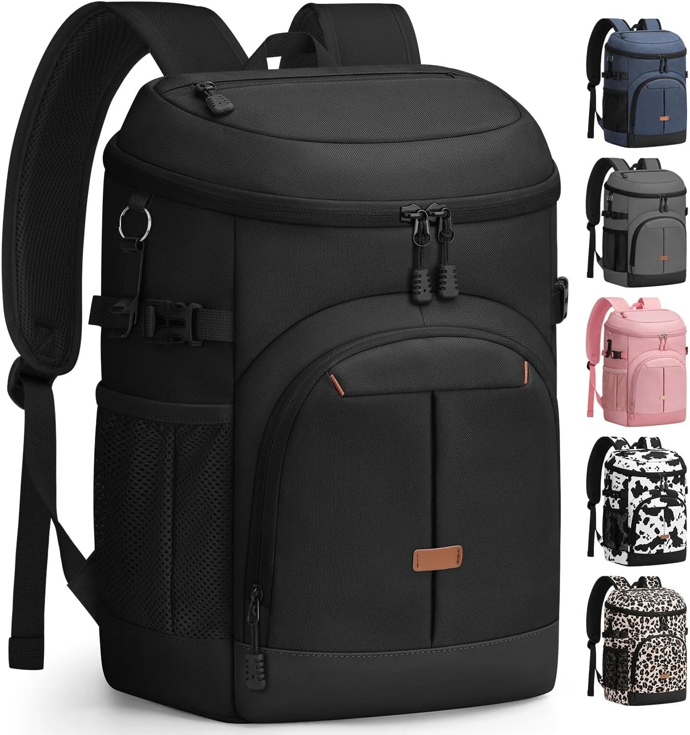Pritent insulated waterproof cooler backpack for men and women